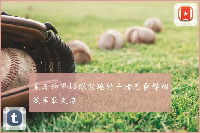 莱万西甲18球领跑射手榜巴萨锋线效率获支撑