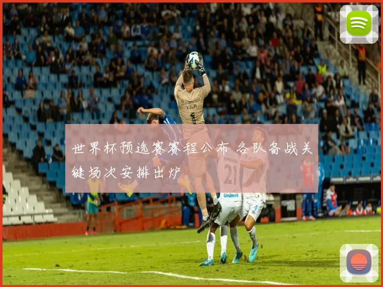 世界杯预选赛赛程公布 各队备战关键场次安排出炉